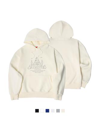 H/V Hv Xman Oversized Fleece Hoodie (Soh4-5Hv048)