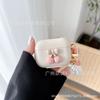 Applicable To Three-dimensional Pink Bow AirPods Pro 1/1 Generation Earphone Soft Protective Cover Apple 1/1 Generation Girl