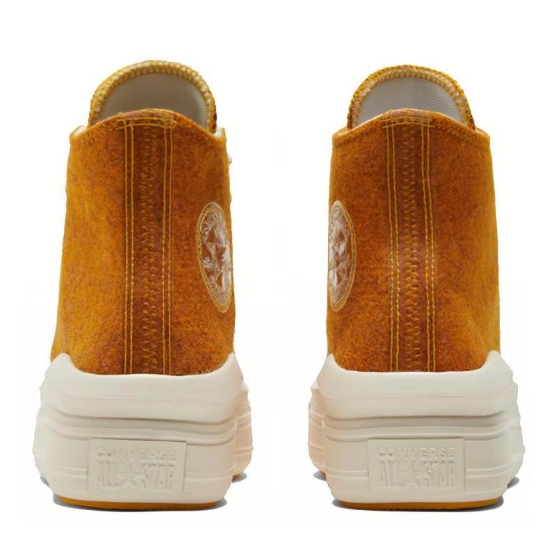 Converse Chuck Taylor All Star Durable and Lightweight High Top Board Shoes Women's Earthy Yellow