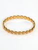 Fashionable Stainless Steel Daisy & Zirconia Bracelet, Suitable For Women's Party, Daily Wear, Classic Floral Design Wrist Jewelry Gift