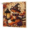 Pumpkin Wall Art Ghost Faux Pearl Kit, Halloween Painting DIY Autumn Home Decor 3D Spooky Skull Craft Kit for Adults Beginners, Fall Handmade