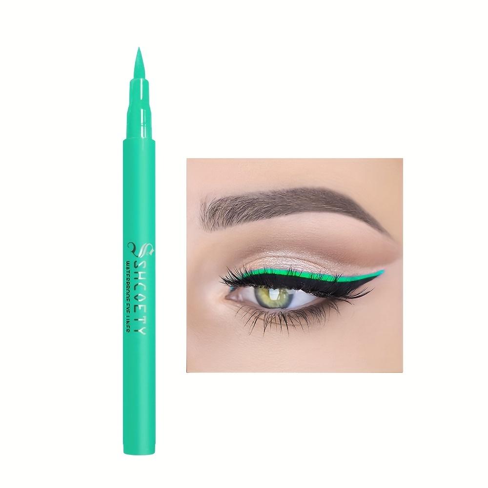 12 Kolorowy Matowy Wodoodporny Płynny Eyeliner Trwały Kolor Farba do Twarzy