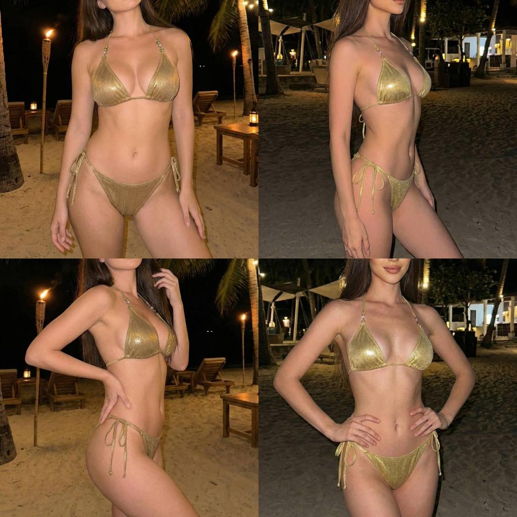 Sexy Spitzenbikini Badeanzug Mit Nylonstoff Für Wassersport Und Erwachsene Frauen