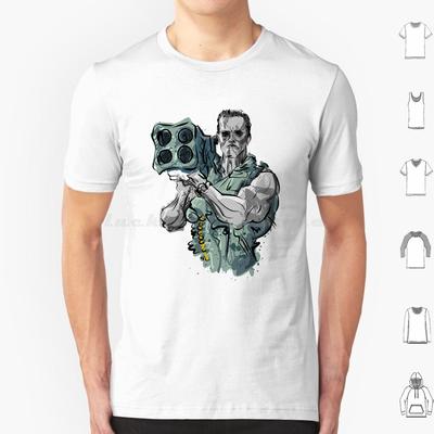 Arnie Commando T Shirt 6xl Cotton Cool Tee Arnie Arnold Schwarzenegger Arnold Schwarzenegger Commando Film Cult 80s Bennet