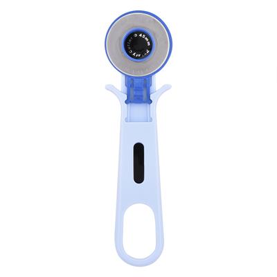 Taglierina Rotativa Rotonda a Rullo Strumento per Tessuto Strumenti per Artigianato Accessori per Cucito Blu 45mm