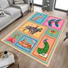 1PC animal pattern Extra Large Non Slip Floor carpet, Office, family, bedroom, Studio Large Area Rug Indoor Rugs, Vibrant Colors