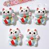 10 Stück Neue Süße Cartoon-Katzen-Serie Flache Rückseite Harz Scrapbooking DIY Schmuck Haarspange Basteldekoration