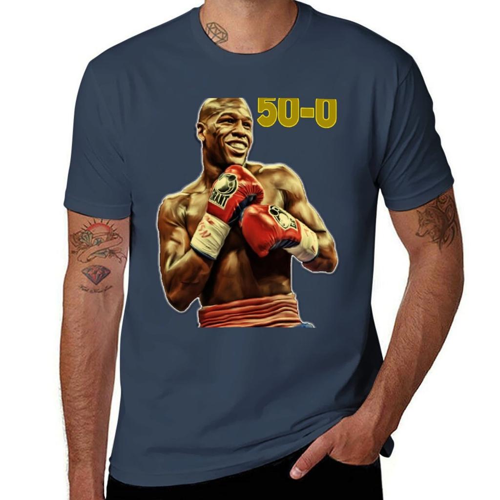 500 Floyd Mayweather Classic TShirt Festival Casual Short Sleeve