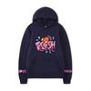 Fresh Love Hoodie – Unisex White Fleece Lined Sweatshirt, Cute Sleeve Print & Heart Wing Graphic, Cozy Fall Winter Pullover for Men & Women