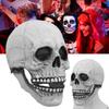Skull Mask Halloween Skull Style Breathable Durable Latex Movable Jaw Skeleton Mask For Party Costume Ball