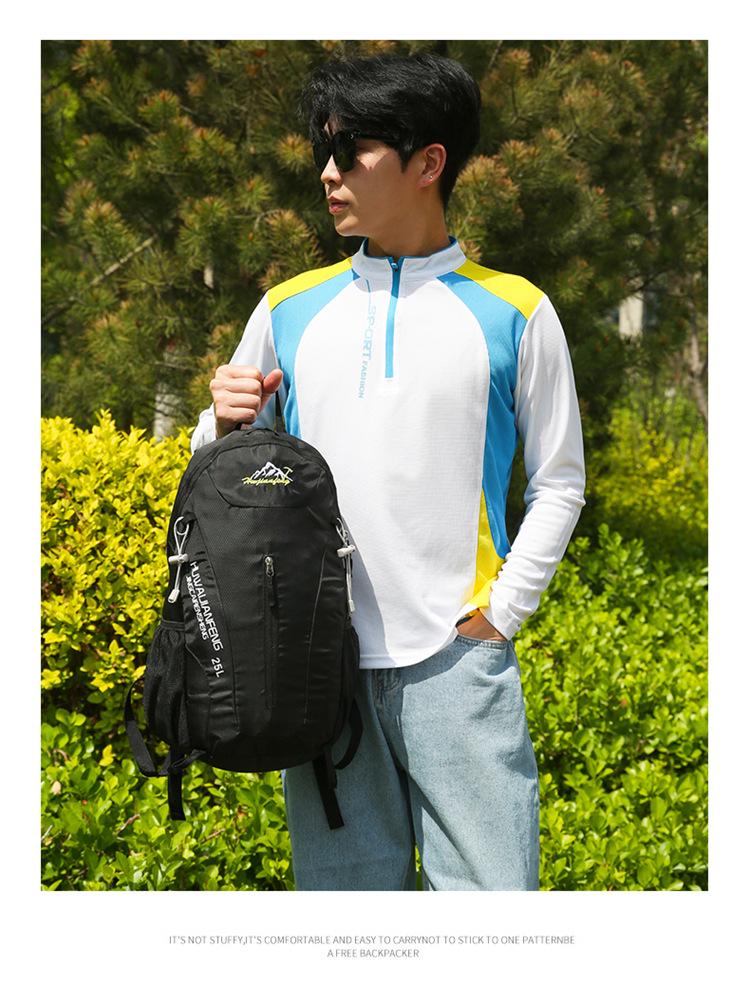 Multifunctional Wear-Resistant Cycling & Travel Backpack with Double Shoulder Straps for Outdoor Adventures