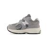 NB 2002R Hook and Loop Breathable Low Top Toddler Shoes Gray White Infant And Toddler IV2002ST