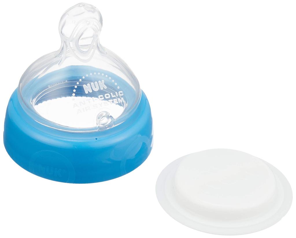 NUK Premium Choice Baby Bottle, Airplane, 250ml, for Ages 0+ Months, Wide Mouth, Slim Design, Easy Grip, Made In Germany, FDNK03208151