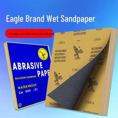 Eagle Brand Ultrafeines Schleifpapier für Holzbearbeitung, Autopolitur und Nass-/Trockenschleifgitter.