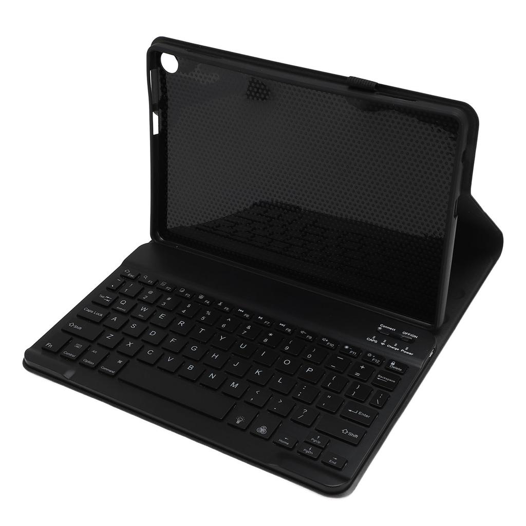 Tablet Case with Removable Wireless Keyboard PU Leather Keyboard Case Travel Portable Sleeve for Tab M10 Gen 3 10.1 Inch