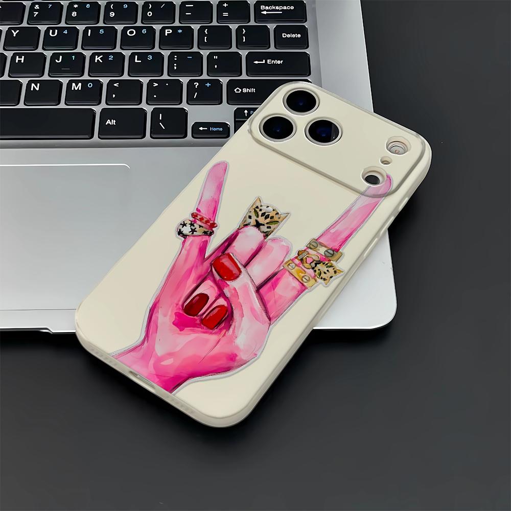 Crown Ring Phone Case For IPhone 17 Air 16 14 15 Pro Plus 13 12 11 Pro Max Shockproof Silicone Phone Cover Fundas iphone 14