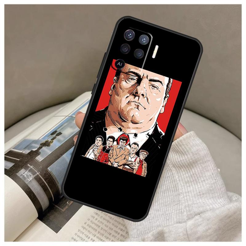 The Sopranos TV Case For Oppo A16 A76 A96 A60 A98 A58 A78 A18 A38 A80 A40 A77 A57 A17 A74 A54 A94 A15 A5 Pro