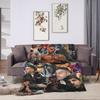 Stylish Rauw Alejandro Singer Rapper Flannel Blanket Soft Durable Throw Blanket for Living Room Decorative Bedspread Bed Cover