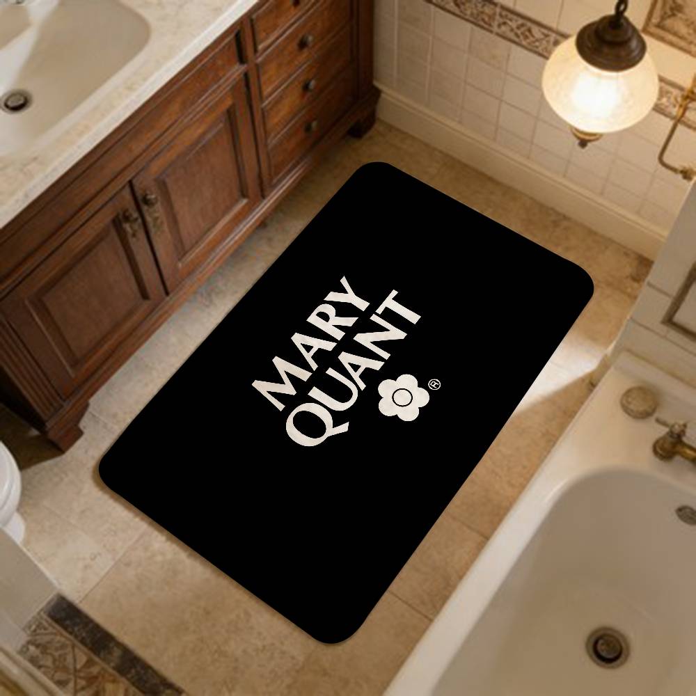 Fashion M-Mary-Q-Quants Floor Mat Cheaper Anti-slip Modern Living Room Balcony Printed Bedside Mats