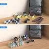 Belt Organizer, Acrylic Belt Storage Holder for The Closet and Drawer, 6 Compartments Belt Container Clear Display Case for Tie and Bow Tie