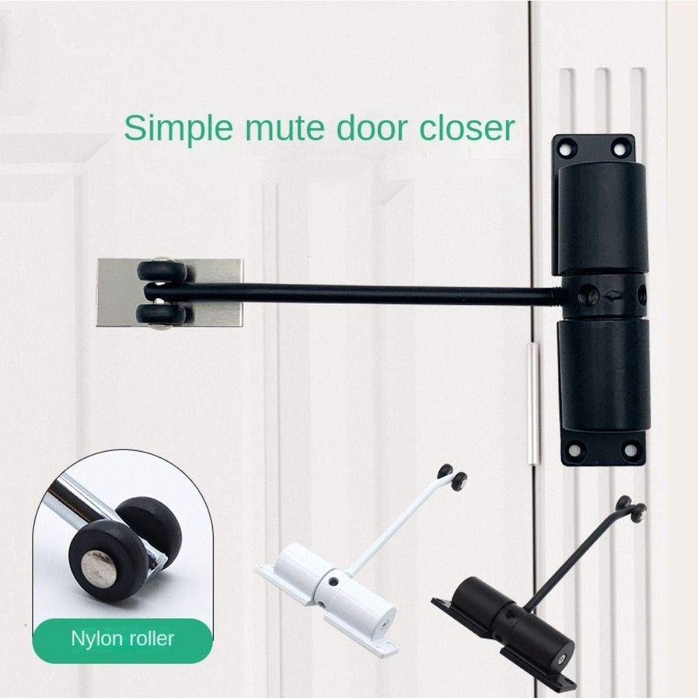 Stainless Steel Automatic Door Closer Adjustable Door Closing Device Door Hinge  Furniture Door