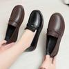 Fashion AIYUQI Female Flats Shoes Genuine Leather 2025 Spring New Round Head Women's Casual Shoes Large Size 41 42 Women's Mom Shoes