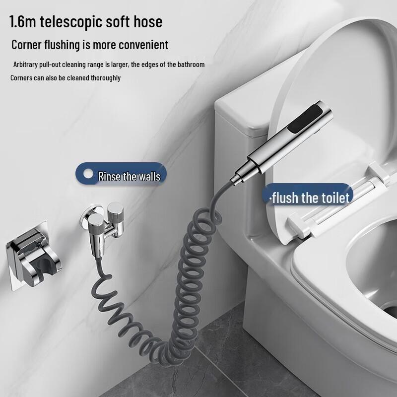 Stainless Steel Toilet Bidet Sprayer Diverter Kit
