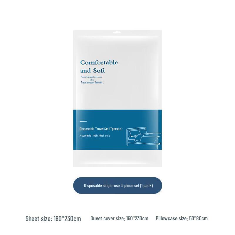 Disposable Travel Bedding Set