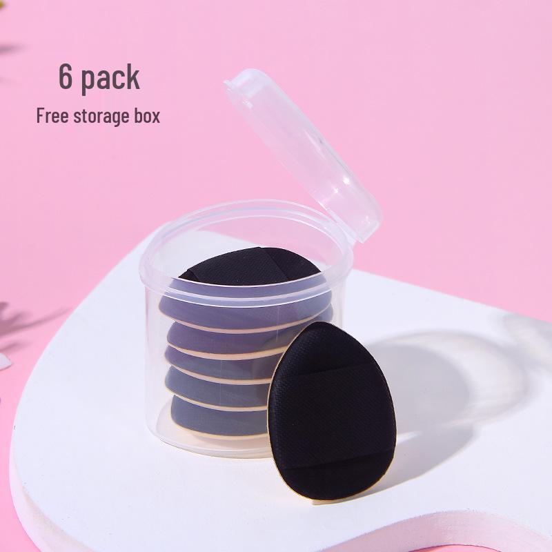 Mini-Wassertropfen-Luftkissen-Puderquaste für Concealer und Make-up-Details