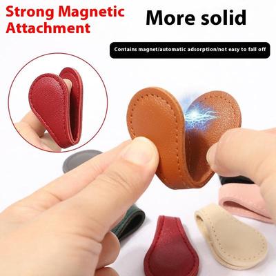 Magnetische Saumklammern Starker Magnet Verstellbar Ideal für Hosenärmel Auch als Lesezeichen