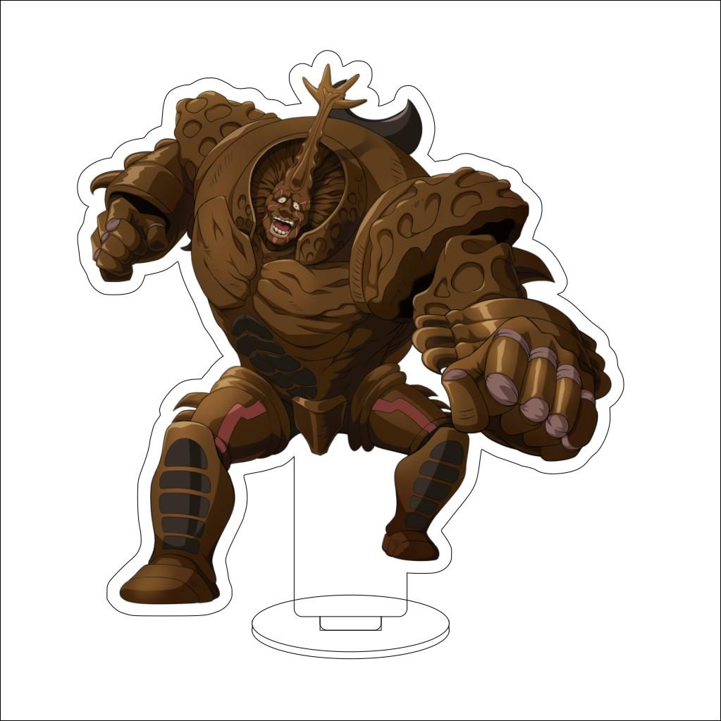 16CM Anime ONE PUNCH MAN  Acrylic Stand Ornaments  Saitama/Deep Sea King/Subterranean King Figure Stand Halloween Gifts