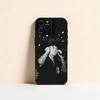 J-Junior H Phone Case For iPhone 17,16,15,14,13,12,11 Plus,Pro Max,XS,Soft Silicone Black Cover