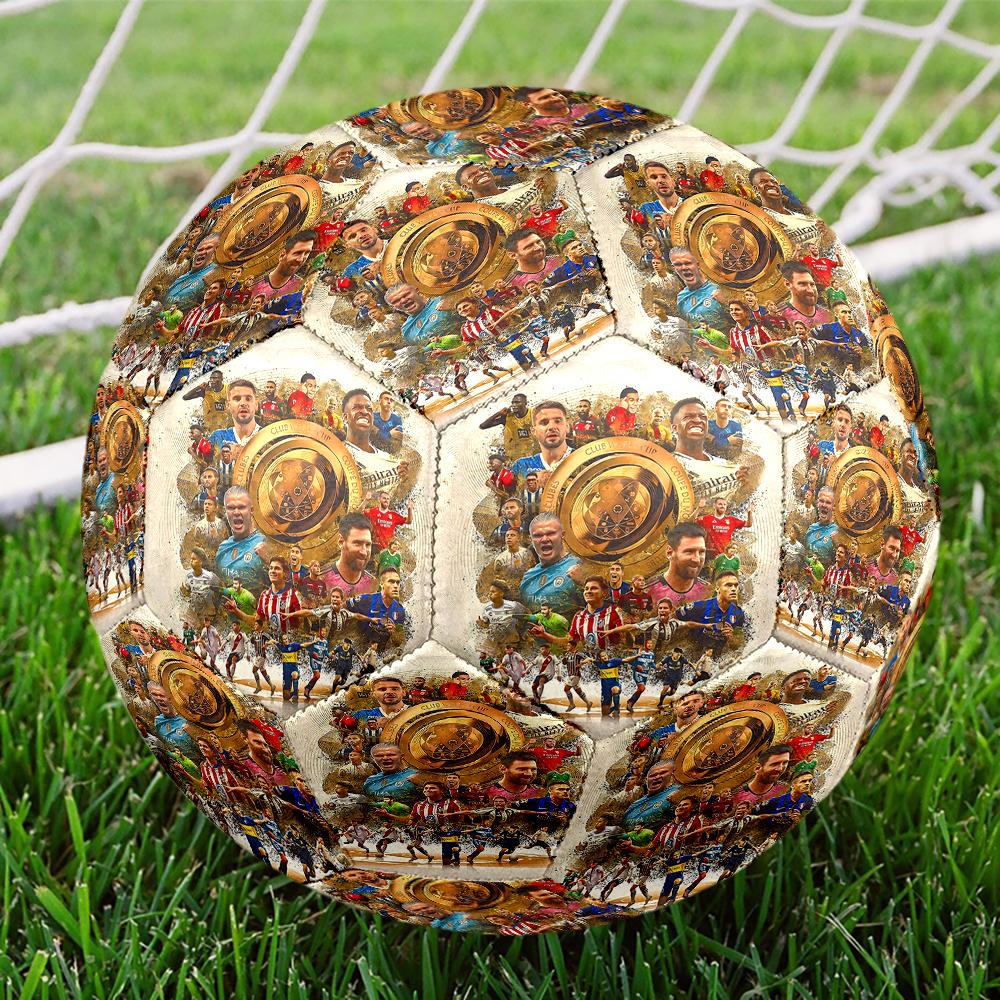 1pc Germany Football Team Celebration Stylish Design Size 5 Soccer Ball Professional Football for Competition Training Practice. 0701a6