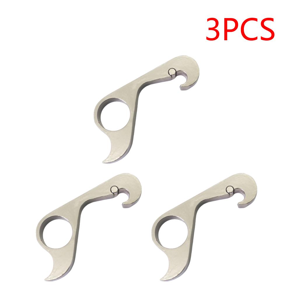 1/2/3/5PCS One-handed Bottle Opener Magnetic Bottle Opener Portable Beer Opener for Kitchen Bar or Restaurant Gift for Men