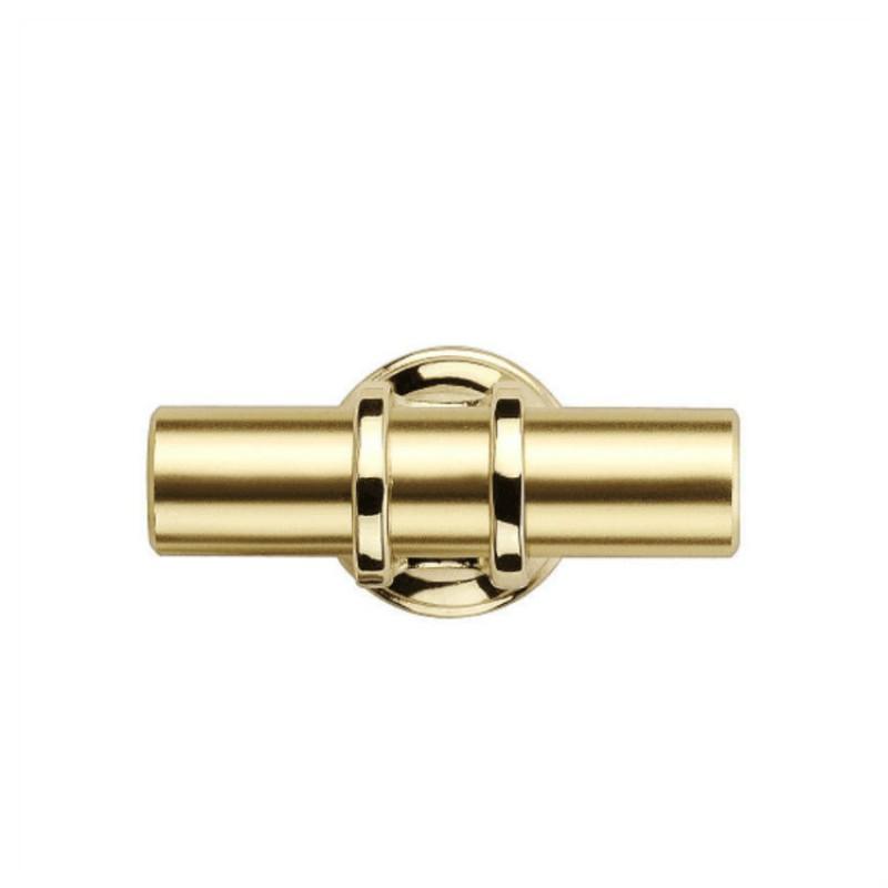 Modern T-Shape Cabinet Pull Handle Zinc Alloy Black Gold Single Hole Drawer Wardrobe Door Hardware