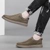 Mode Outdoor Sneaker Herren Echtleder Oxfords Atmungsaktive Schuhe Handgefertigte Echtlederschuhe Wanderschuhe Freizeitschuhe für Herren