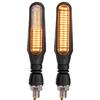 KEMIMOTO Turn Signal, Motorcycle, LED, Turn Signal, E-Mark, Compatible with Vehicle Inspection, Flowing Turn