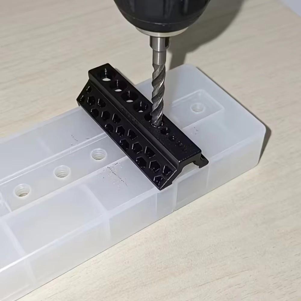 Non-Slip Drill Bit Holder Firmly Fixed Auxiliary Drill Bit Safe Drill Jig  PVC Pipe