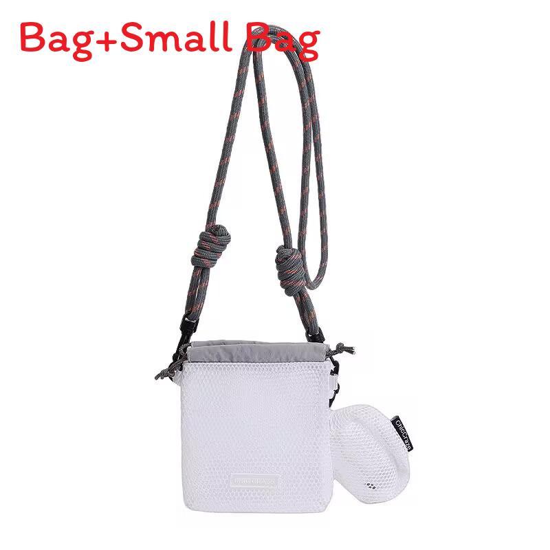 Summer Girls Small Clear Shoulder Bag With Zipper Closure For Daily Use