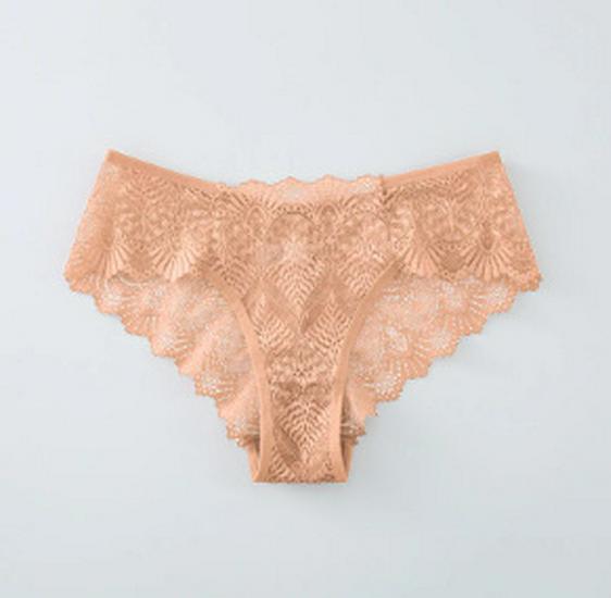 Women's Seamless Mid-Waist Lace Thong - Sexy, Breathable, Comfortable Hollowed-out Ladies' Underwear Bestseller