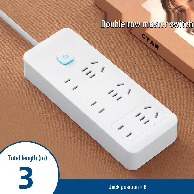 Prelungitor multifuncțional Xiaomi Home cu porturi USB și cablu de extensie