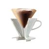Buy 2 Packs of HARIO V60 Filters V60 Paper Filters 02W 200 Filters Serves Coffee Filter Paper VCF-02-100W White, 1-4