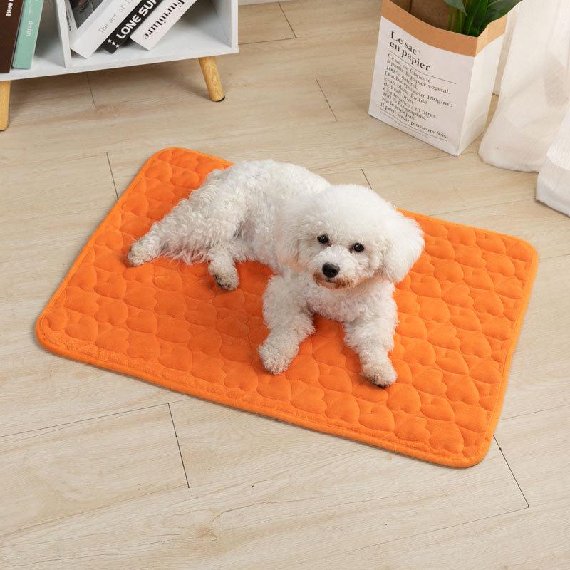 Warm Pet Cushion: Thick Winter Mat for Dogs & Cats, Cozy Bed for All Sizes