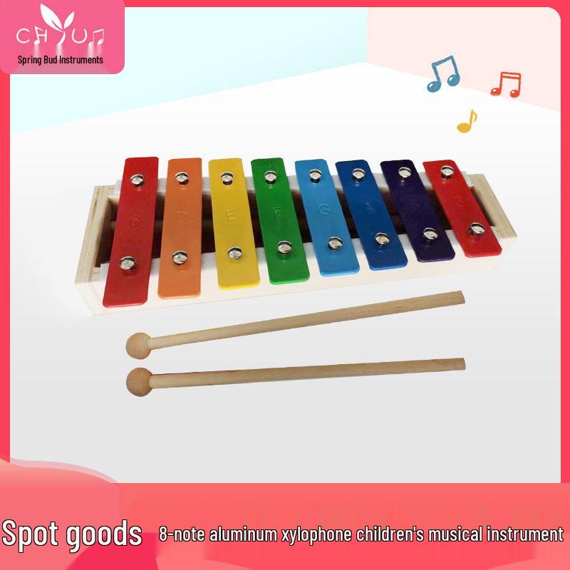 Orff 8-Tone Aluminum Xylophone for Early Education Standard