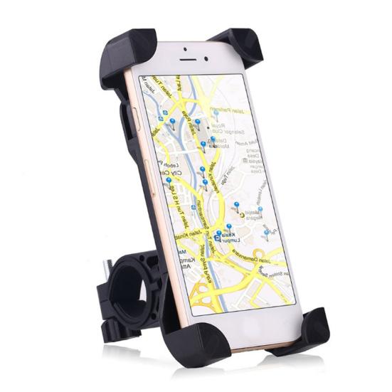 Bicycle Motorcycle Phone Holder Bike Handlebar Clip Stand GPS Mount Bracket