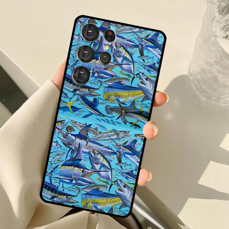 

Чехол Mahi gamefish для Samsung Galaxy S22 S21 Ultra Note 20 S8 S9 S10 Note 10 Plus S20 FE S21 FE Cover Note 20 Ultra