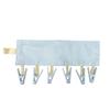 Travel Hanger with 6 Clips Strong Load-bearing Fastener Tape Design