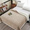 New Minimalist Hollow Jacquard Blanket Thickened Soft Warm Bed Blankets Quilt Multi Functional Sofa Blanket for Office Nap Time