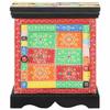 VidaXL Multicoloured Bedside Table 2 Pcs 40x35x45 Cm, Bedside Cabinet, Bedroom Furniture, Wooden Bedside Table 4017563