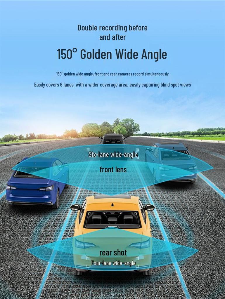 Toyota Dashcam für Levin, Corolla, Camry, Avalon, Highlander - Keine Verkabelung, 4K